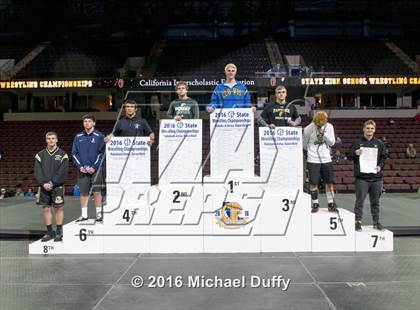 Thumbnail 3 in CIF State Boys Wrestling Championships (Podium Awards) photogallery.