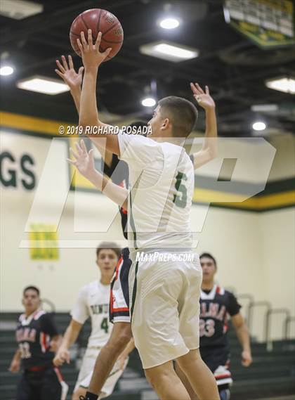 Thumbnail 3 in Dinuba vs. Selma (68th Annual Kingsburg Lions Club Tournament) photogallery.