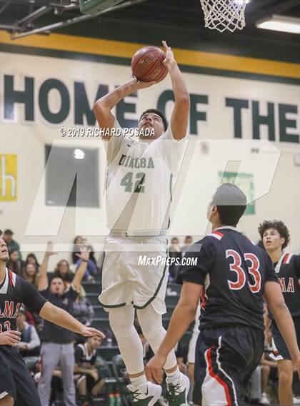 Thumbnail 3 in Dinuba vs. Selma (68th Annual Kingsburg Lions Club Tournament) photogallery.