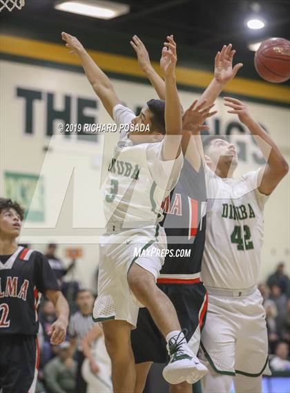 Thumbnail 3 in Dinuba vs. Selma (68th Annual Kingsburg Lions Club Tournament) photogallery.