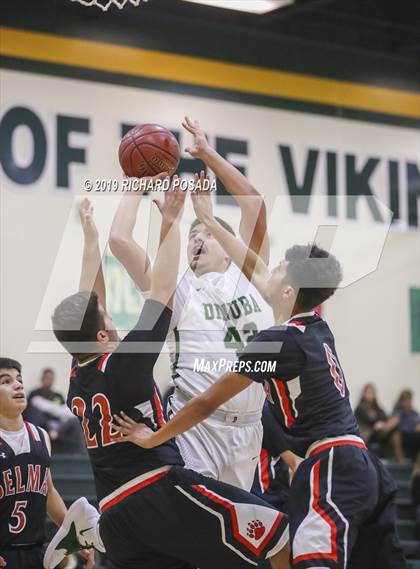 Thumbnail 3 in Dinuba vs. Selma (68th Annual Kingsburg Lions Club Tournament) photogallery.