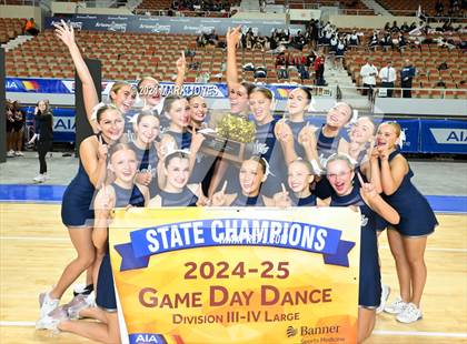 Thumbnail 2 in Dance Game Day Championships (AIA Division I, II, III and IV Awards) photogallery.