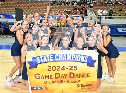 Thumbnail 1 in Dance Game Day Championships (AIA Division I, II, III and IV Awards) photogallery.