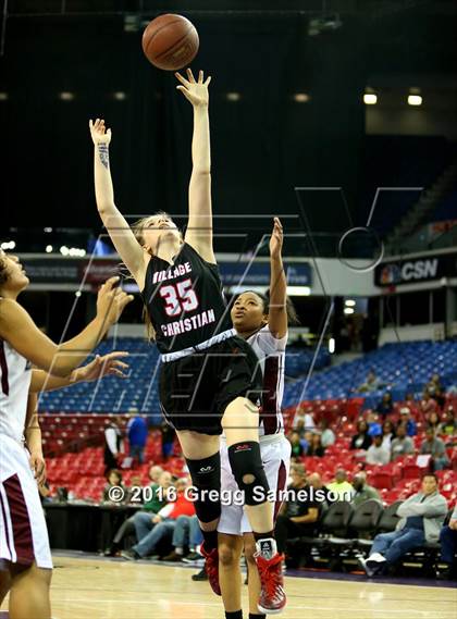Thumbnail 1 in Eastside College Prep vs Village Christian (CIF State D5 Final) photogallery.