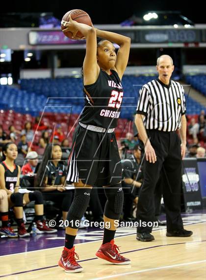 Thumbnail 2 in Eastside College Prep vs Village Christian (CIF State D5 Final) photogallery.
