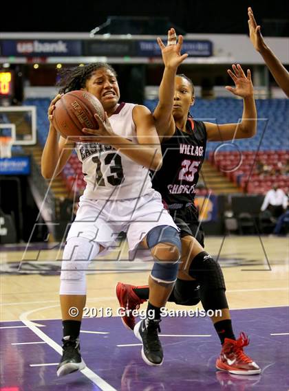 Thumbnail 2 in Eastside College Prep vs Village Christian (CIF State D5 Final) photogallery.