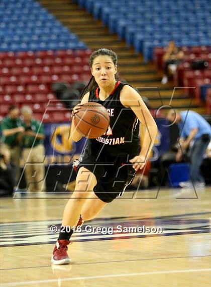 Thumbnail 3 in Eastside College Prep vs Village Christian (CIF State D5 Final) photogallery.