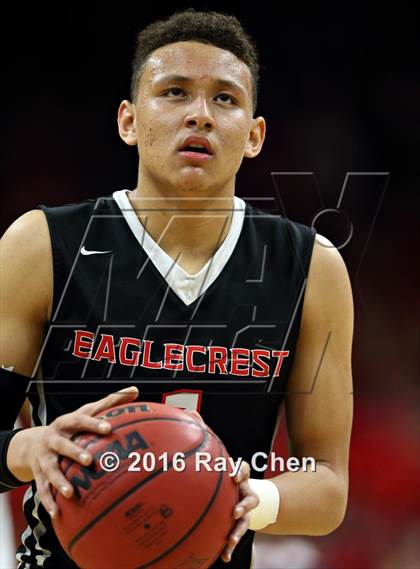Thumbnail 3 in Eaglecrest vs. Overland (CHSAA 5A Final) photogallery.
