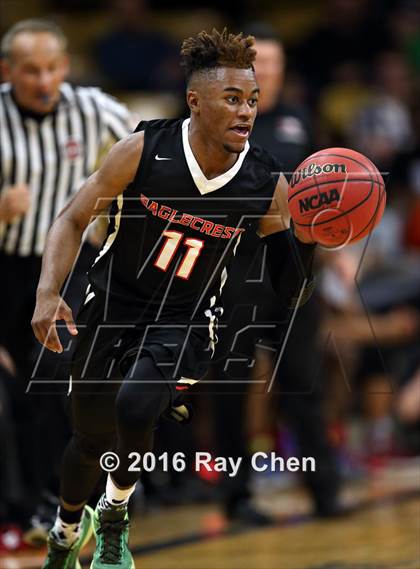 Thumbnail 2 in Eaglecrest vs. Overland (CHSAA 5A Final) photogallery.