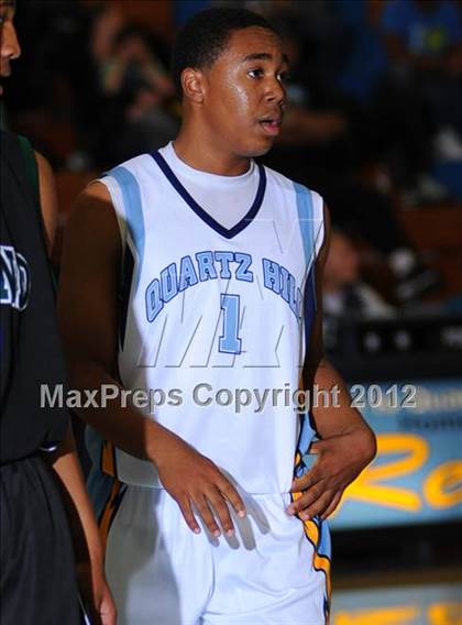 Thumbnail 2 in Upland vs. Quartz Hill (CIF SS Playoffs) photogallery.