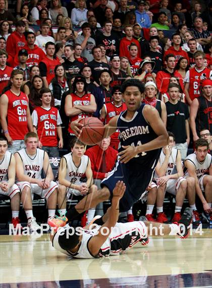 Thumbnail 2 in Freedom vs. Monte Vista (CIF NCS D1 Final) photogallery.