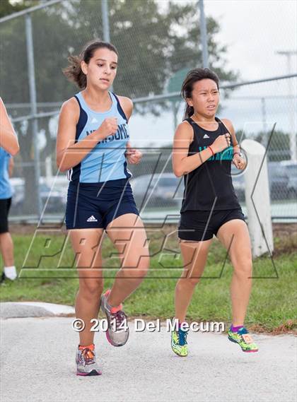 Thumbnail 2 in East Hillsborough Invitational (Girls)  photogallery.