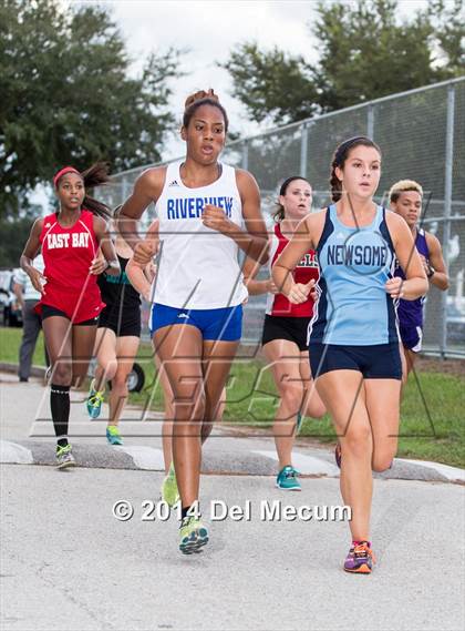 Thumbnail 3 in East Hillsborough Invitational (Girls)  photogallery.