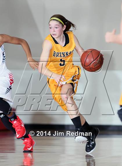 Thumbnail 2 in Manvel vs. Brennan (McDonald's Texas Invitational) photogallery.