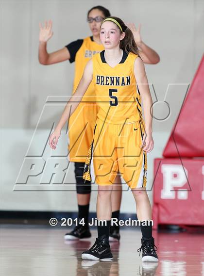Thumbnail 1 in Manvel vs. Brennan (McDonald's Texas Invitational) photogallery.
