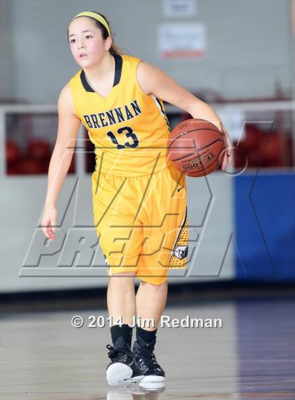 Thumbnail 1 in Manvel vs. Brennan (McDonald's Texas Invitational) photogallery.