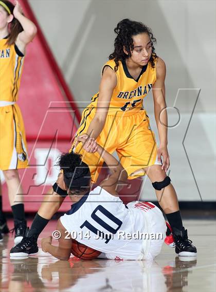 Thumbnail 1 in Manvel vs. Brennan (McDonald's Texas Invitational) photogallery.