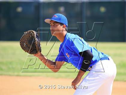 Thumbnail 2 in Clairemont vs. Palo Verde Valley (65th Annual San Diego Lions Tournament) photogallery.