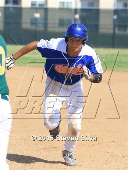 Thumbnail 2 in Clairemont vs. Palo Verde Valley (65th Annual San Diego Lions Tournament) photogallery.