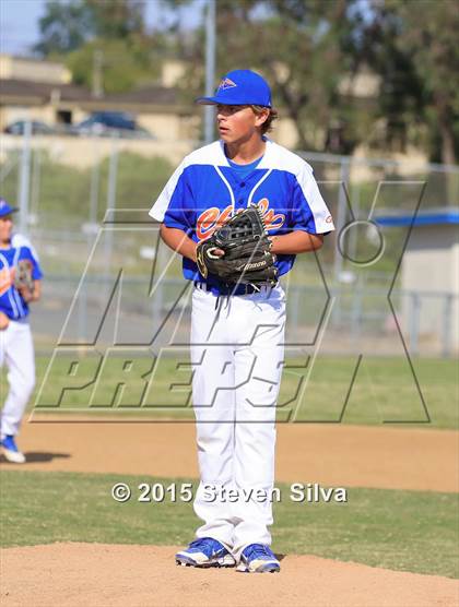 Thumbnail 2 in Clairemont vs. Palo Verde Valley (65th Annual San Diego Lions Tournament) photogallery.