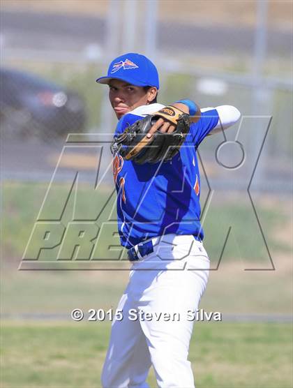 Thumbnail 2 in Clairemont vs. Palo Verde Valley (65th Annual San Diego Lions Tournament) photogallery.