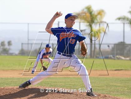 Thumbnail 2 in Clairemont vs. Palo Verde Valley (65th Annual San Diego Lions Tournament) photogallery.