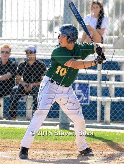 Thumbnail 2 in Clairemont vs. Palo Verde Valley (65th Annual San Diego Lions Tournament) photogallery.