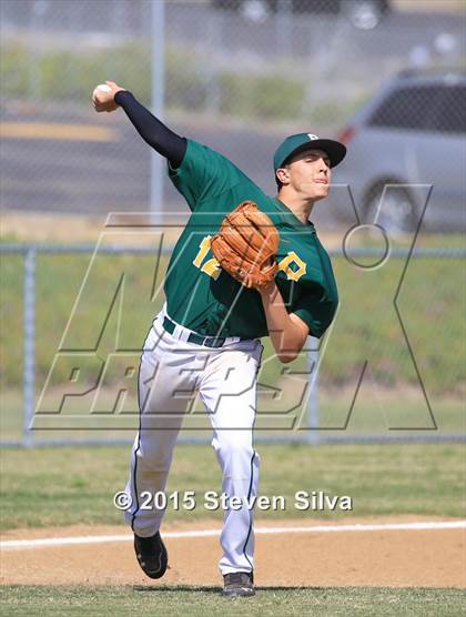 Thumbnail 2 in Clairemont vs. Palo Verde Valley (65th Annual San Diego Lions Tournament) photogallery.