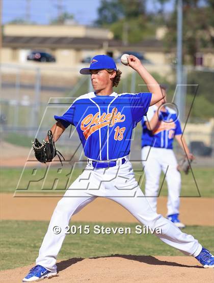 Thumbnail 2 in Clairemont vs. Palo Verde Valley (65th Annual San Diego Lions Tournament) photogallery.