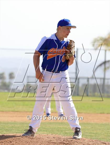 Thumbnail 1 in Clairemont vs. Palo Verde Valley (65th Annual San Diego Lions Tournament) photogallery.