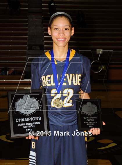 Thumbnail 1 in Oaks Christian vs. Bellevue (Nike Tournament of Champions) photogallery.