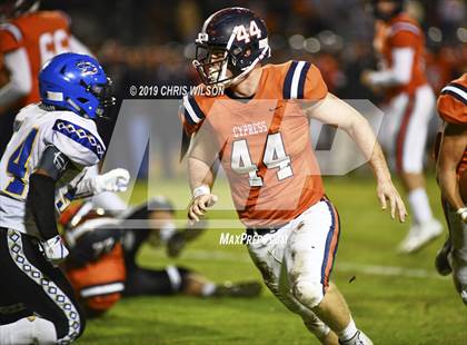Thumbnail 1 in Serrano @ Cypress (CIF SS D7 Semifinal) photogallery.