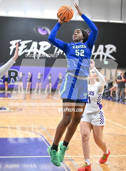 Thumbnail 3 in Millennium vs. Xavier College Prep (AIA OPEN Quarterfinal) photogallery.