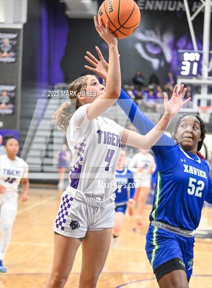 Thumbnail 2 in Millennium vs. Xavier College Prep (AIA OPEN Quarterfinal) photogallery.