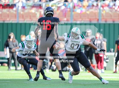 Thumbnail 2 in Southlake Carroll vs. Trinity (UIL 6A Division 1 Quarterfinals) photogallery.