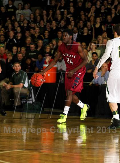 Thumbnail 2 in Mountain Vista vs. Cherokee Trail (CHSAA 5A Great 8) photogallery.