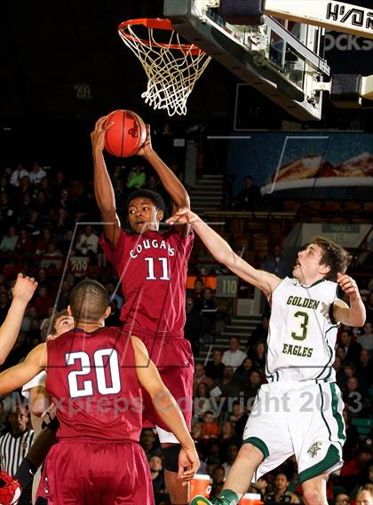 Thumbnail 2 in Mountain Vista vs. Cherokee Trail (CHSAA 5A Great 8) photogallery.