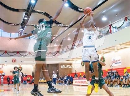 Thumbnail 1 in Baldwin vs William Floyd (Gary Charles Hoops Classic) photogallery.