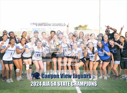 Thumbnail 2 in Canyon View vs Mountain Pointe (AIA 5A Division Finals - Awards) photogallery.