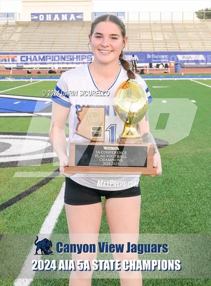 Thumbnail 2 in Canyon View vs Mountain Pointe (AIA 5A Division Finals - Awards) photogallery.