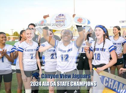 Thumbnail 3 in Canyon View vs Mountain Pointe (AIA 5A Division Finals - Awards) photogallery.