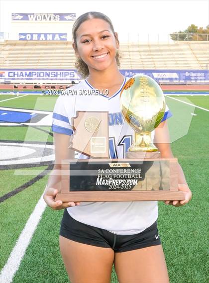 Thumbnail 3 in Canyon View vs Mountain Pointe (AIA 5A Division Finals - Awards) photogallery.