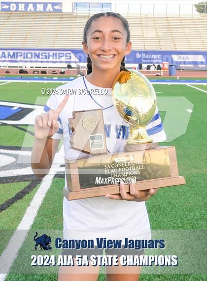 Thumbnail 2 in Canyon View vs Mountain Pointe (AIA 5A Division Finals - Awards) photogallery.