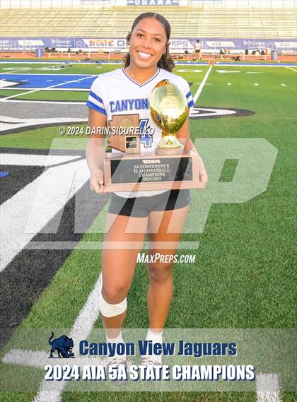 Thumbnail 2 in Canyon View vs Mountain Pointe (AIA 5A Division Finals - Awards) photogallery.