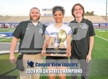 Thumbnail 3 in Canyon View vs Mountain Pointe (AIA 5A Division Finals - Awards) photogallery.