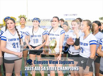Thumbnail 3 in Canyon View vs Mountain Pointe (AIA 5A Division Finals - Awards) photogallery.