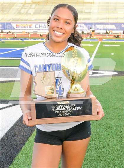Thumbnail 3 in Canyon View vs Mountain Pointe (AIA 5A Division Finals - Awards) photogallery.