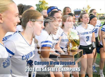 Thumbnail 2 in Canyon View vs Mountain Pointe (AIA 5A Division Finals - Awards) photogallery.