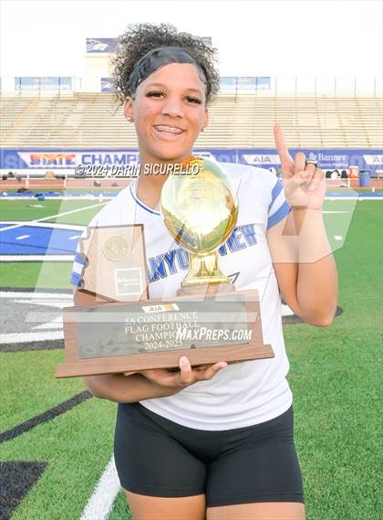 Thumbnail 2 in Canyon View vs Mountain Pointe (AIA 5A Division Finals - Awards) photogallery.