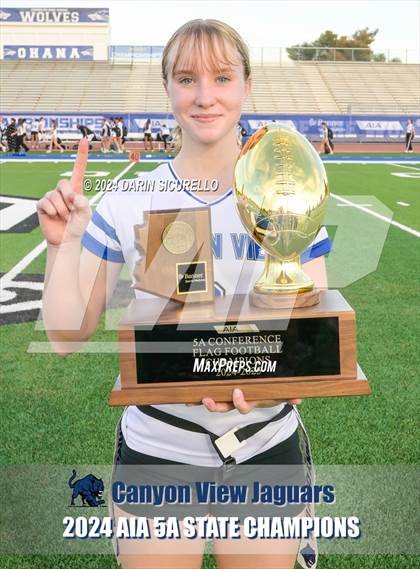 Thumbnail 2 in Canyon View vs Mountain Pointe (AIA 5A Division Finals - Awards) photogallery.